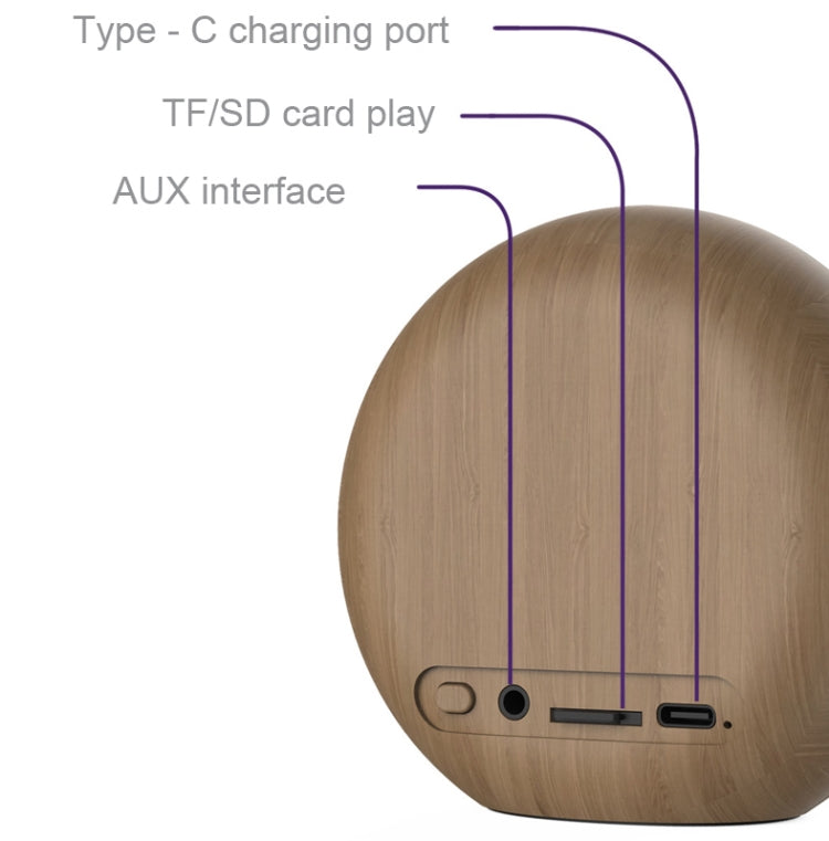 DW06 RGB Night Light BT Small Speaker Mini Subwoofer