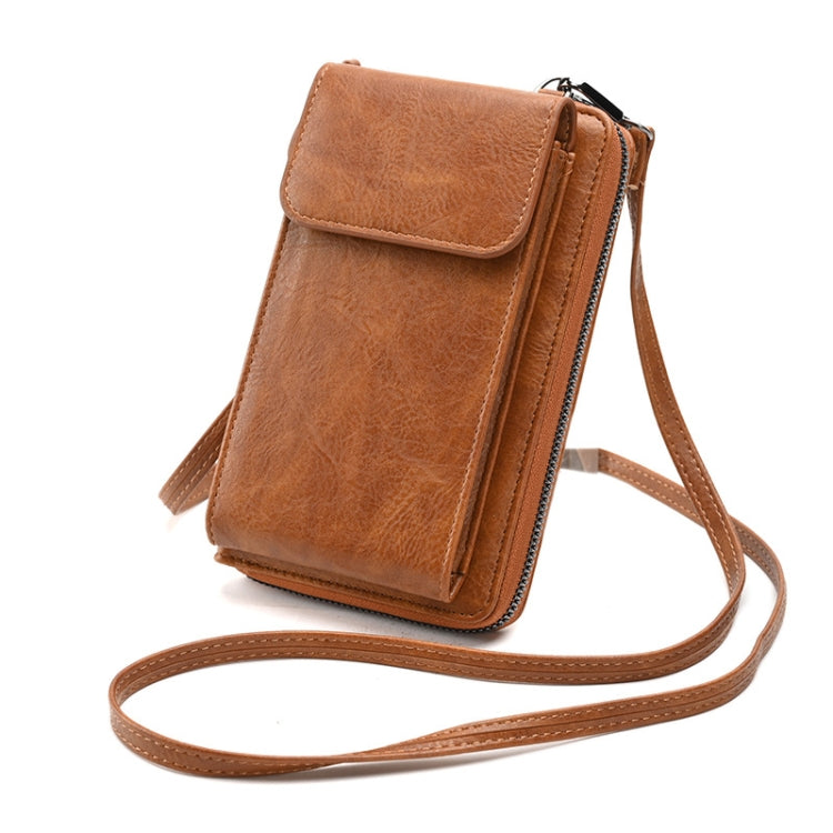 Lady Purse Shoulder Crossbody Bag Multi-functional Mobile Phone Bag
