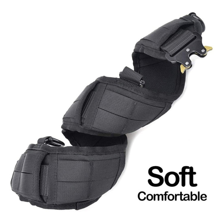 Outdoor Hunting Belt Nylon Waist Belt,Spec: Belt + Corset  Army Green