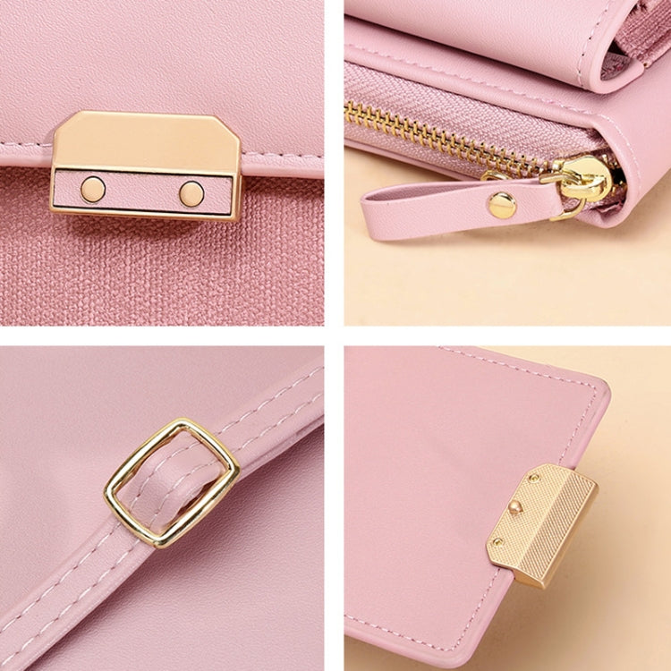 Women Shoulder Crossbody Bag Lock Small Square Bag Cell Phone Bag