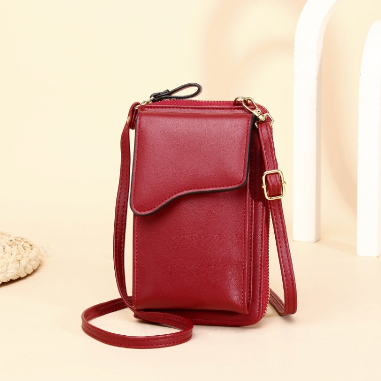 Shoulder Crossbody Bag Large Capacity Ladies Long Purse Mobile Phone Bag