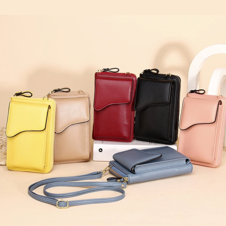 Shoulder Crossbody Bag Large Capacity Ladies Long Purse Mobile Phone Bag