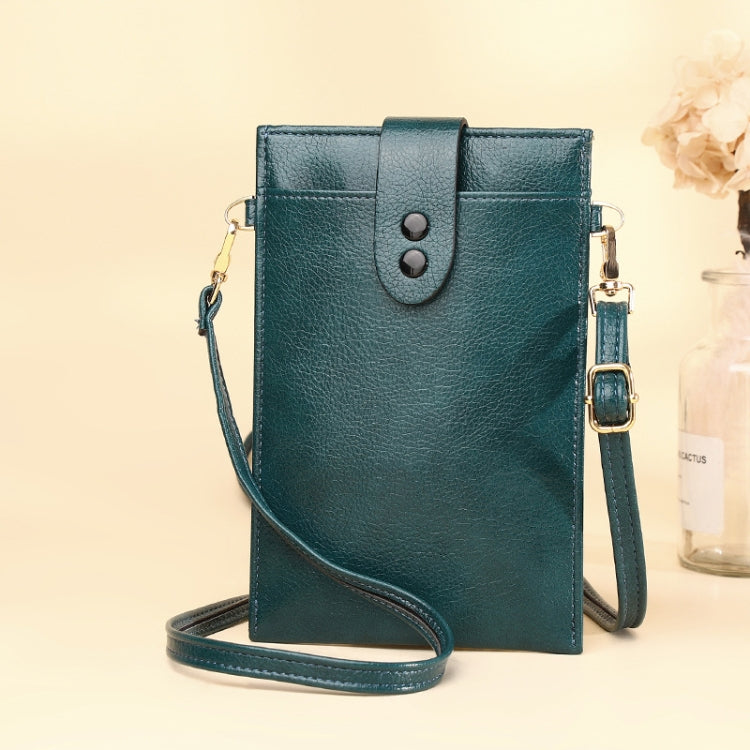 D012 Retro Shoulder Bag Simple Casual Vertical Mini Bag Cross-body Mobile Phone Bag