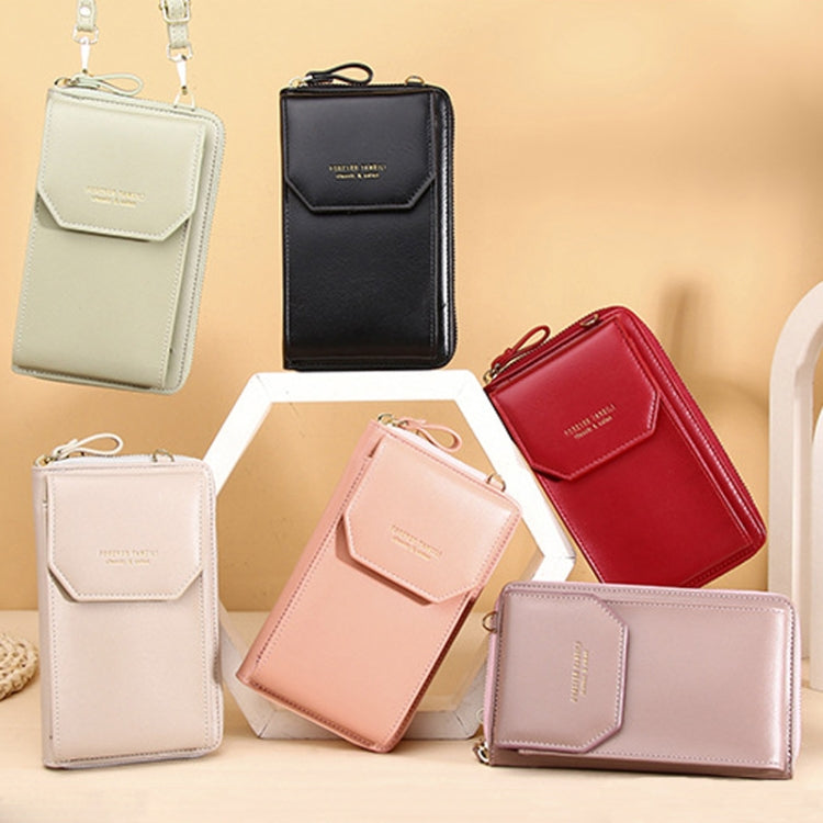 HX730 Women Wallet PU Leather Long Cell Phone Bag