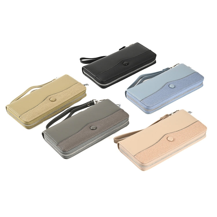 Women Purse Long Zipper Clutch Bag Large Capacity Cell Phone Bag