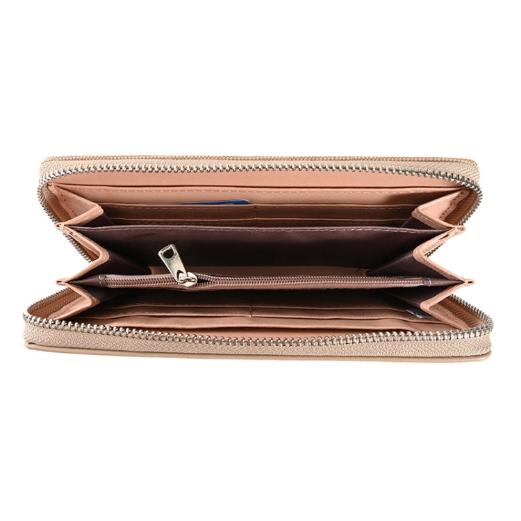 Women Purse Long Zipper Clutch Bag Large Capacity Cell Phone Bag