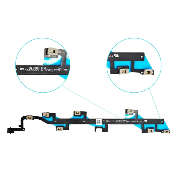 For Meta Quest 2 Locating Ring Flex Cable Left Without Light