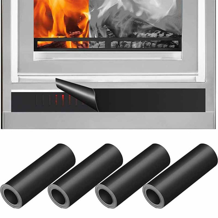 2 PCS Magnetic Fireplace Draft Stopper Fireplace Cover to Block Cold Air 91.44 x 15.24cm