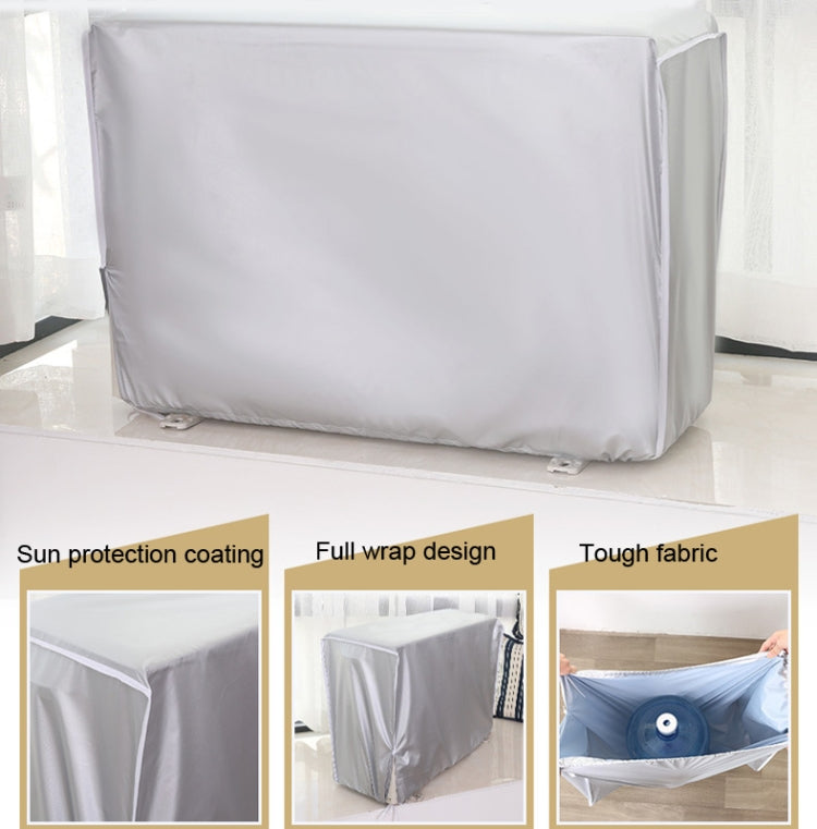 Outdoor Air Conditioning Cover Waterproof Dust Cover Rainproof Cover,Size: XL 100 x 41 x 80cm