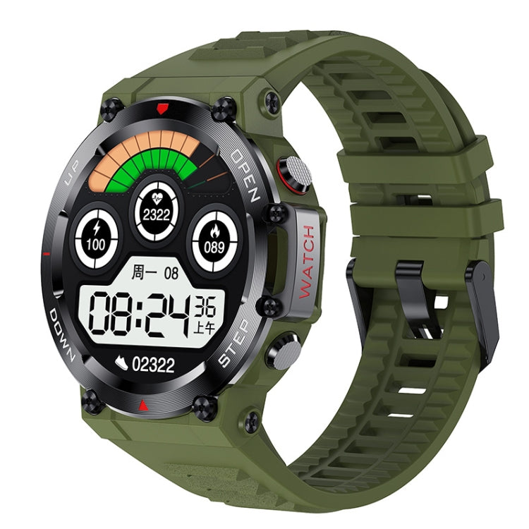 AK45 1.32 Inch Heart Rate/Blood Pressure Monitoring Smart Bluetooth Calling Watch