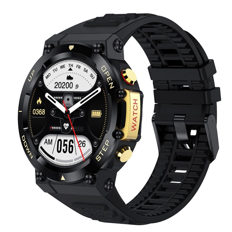 AK45 1.32 Inch Heart Rate/Blood Pressure Monitoring Smart Bluetooth Calling Watch