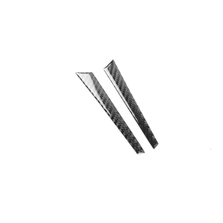 For Chevrolet Corvette C8 4pcs /Set External A-Pillar Decorative Sticker - Black