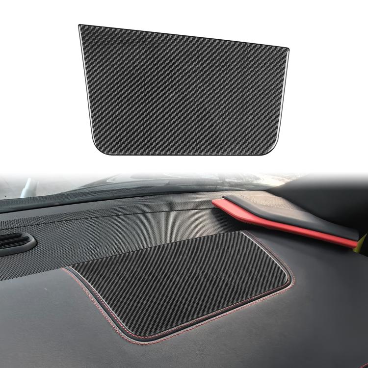 For Chevrolet Corvette C8 Left-Hand Drive Passenger Panel Sticker - Black