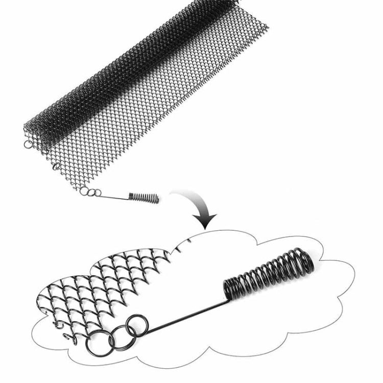 Fireplace Metal Mesh Screen Fireplace Screen To Prevent Sparks From Spilling Out 61x53.3cm