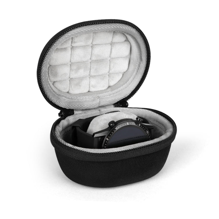 EVA Smartwatch Storage Case Universal Fleece Watch Storage Bag With Carabiner