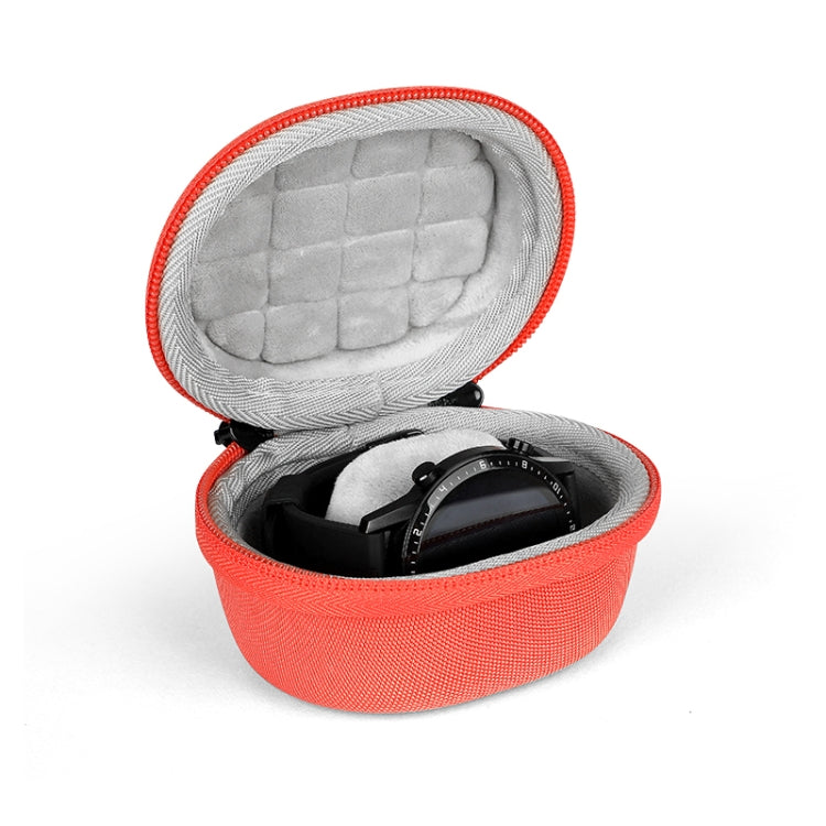 EVA Smartwatch Storage Case Universal Fleece Watch Storage Bag With Carabiner