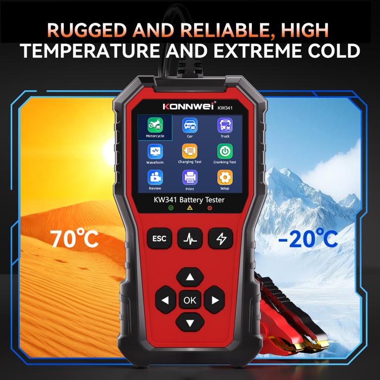 KONNWEI OBDII EOBD CAN Engine Code Reader Car Diagnostic Tool 13 Languages