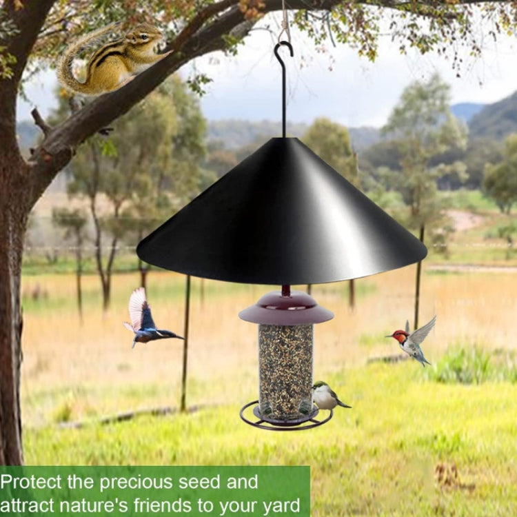 14 inch Spliced Squirrel Baffle Fence Bird Feeder Protective Cover