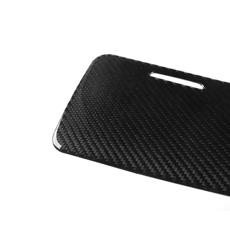 For Chevrolet Corvette C8 Right-Hand Drive Center Control Cup Cover Sticker - Black