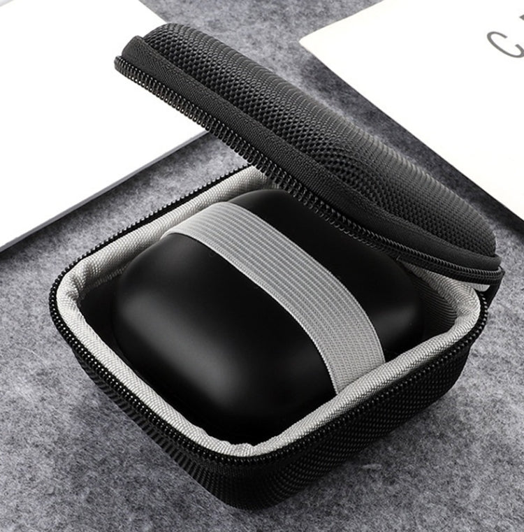 For Powerbeats Pro Bluetooth Headset Storage Bag Hard Shell Protective Cover(Black)