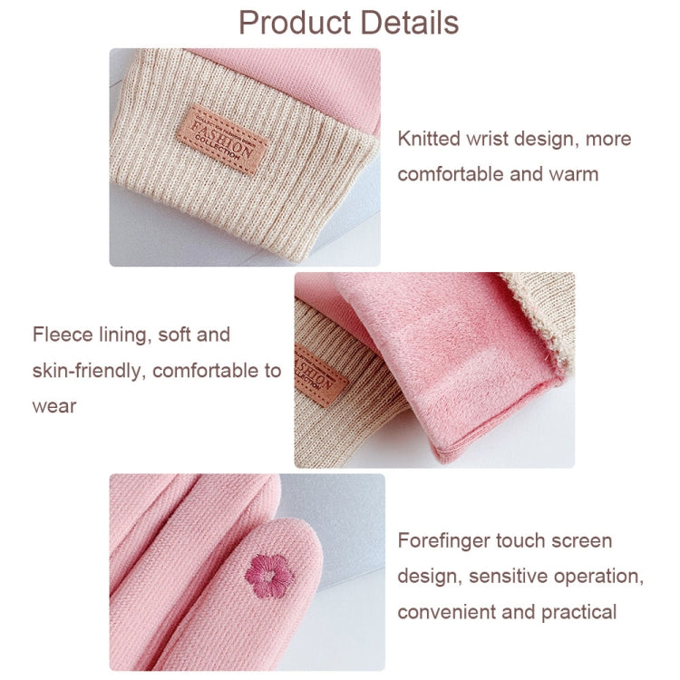 WST-03 Winter Outdoor Cycling Touch Screen Warm Gloves