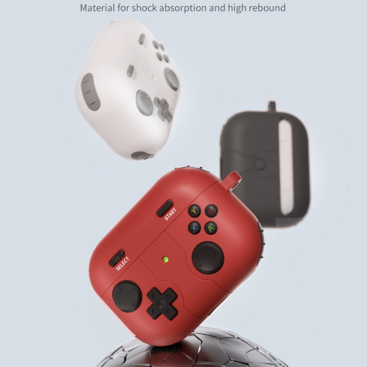 For Airpods Pro 2 Soft Shell Drop-proof Silicone Headphone Cover With Hook