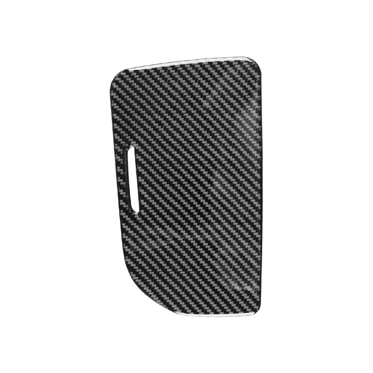 For Chevrolet Corvette C8 Left-Hand Drive Center Control Cup Cover Sticker - Black