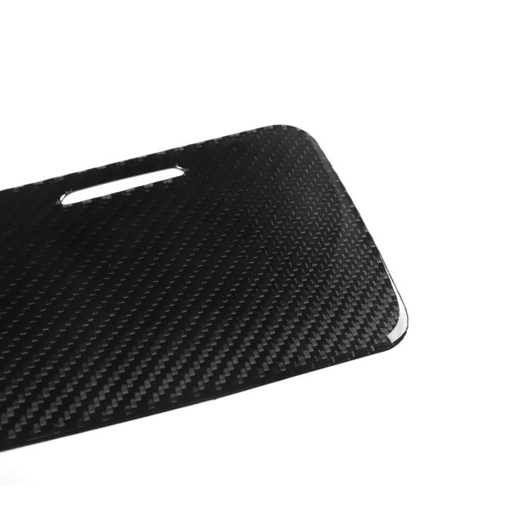 For Chevrolet Corvette C8 Left-Hand Drive Center Control Cup Cover Sticker - Black