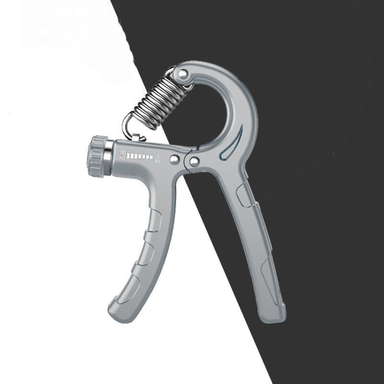 Fitness Exercise Arm Strength Machine Puller Finger Grip Strength Machine Adjustable-Gray