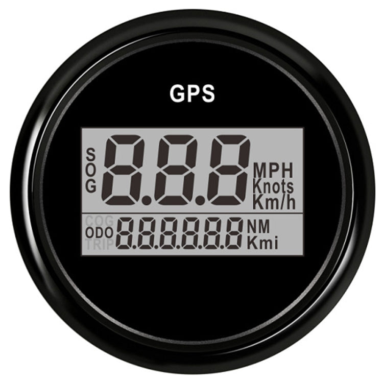 PLG2 DN52mm 12/24V Car and Boat General GPS Odometer Speedometer