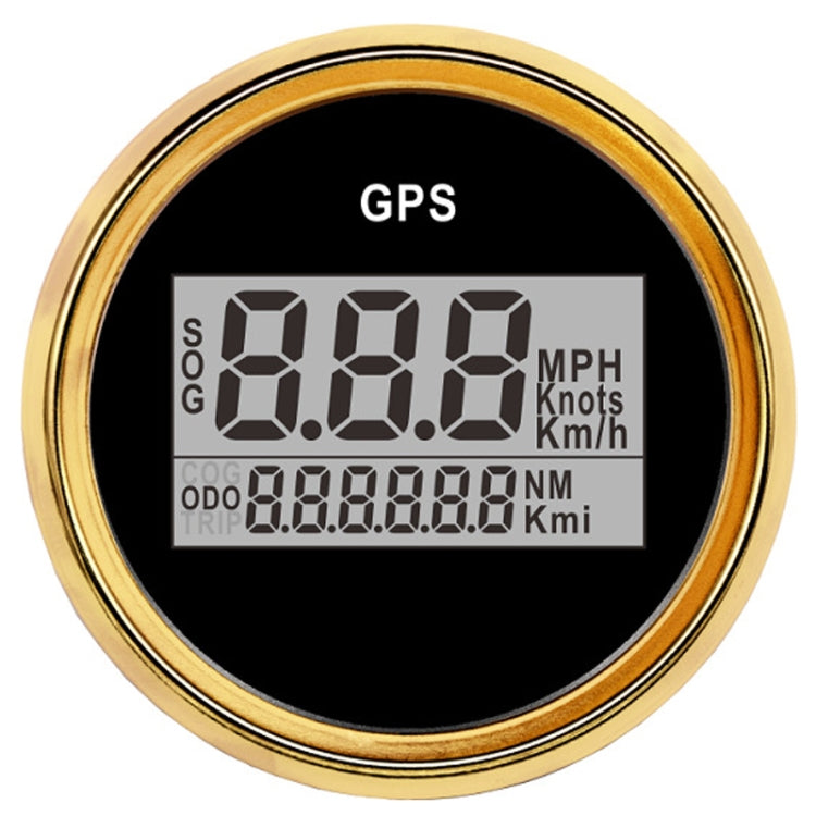 PLG2 DN52mm 12/24V Car and Boat General GPS Odometer Speedometer