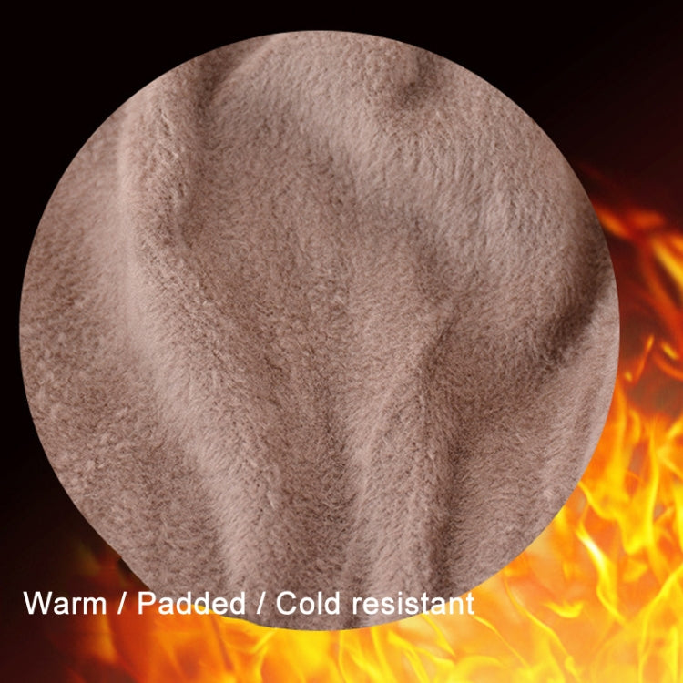 Men Outdoor Ear Protection Woolen Cap Warm Thickened Baseball Cap