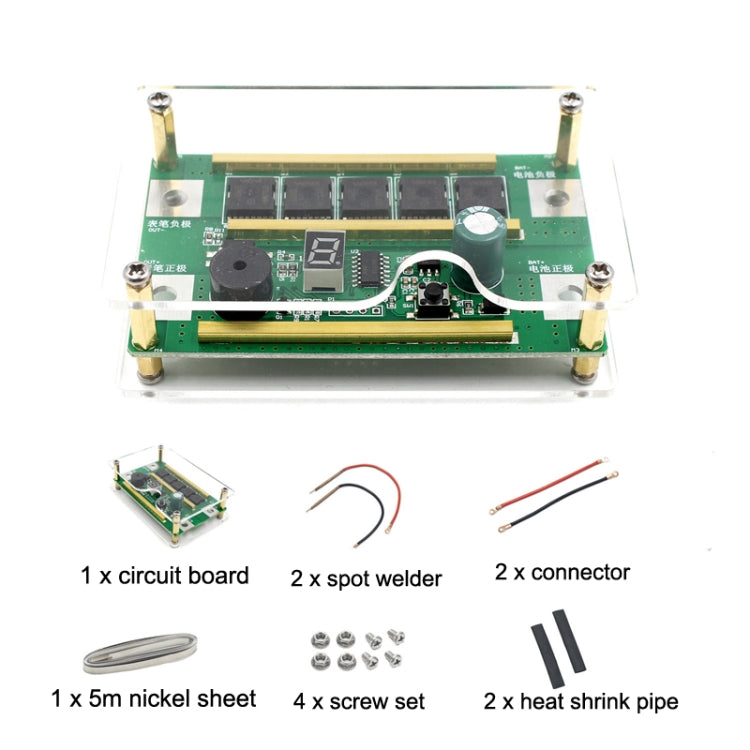 Spot Welding Machine DIY Portable Battery Storage Spot Welding Machine PCB Circuit Board Welding Equipment With Protective Box