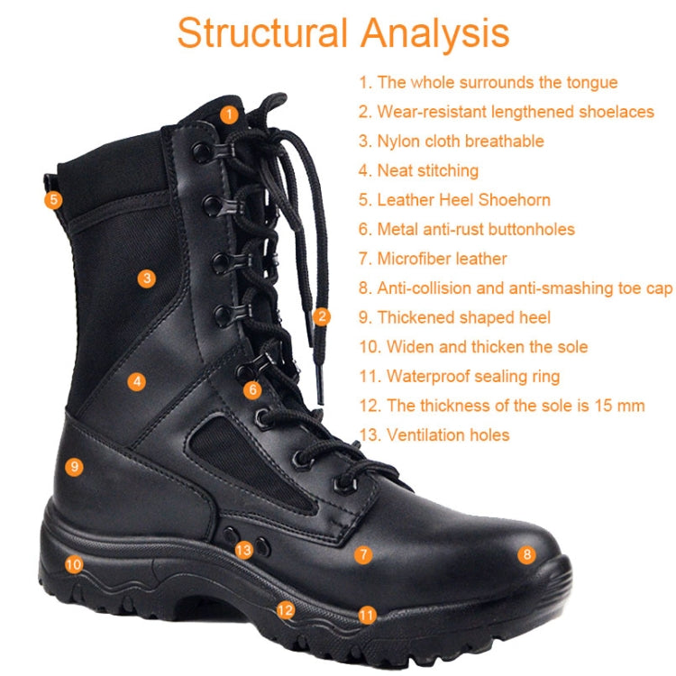CQB-001 Outdoor Sports Waterproof Breathable Hiking Boots, Spec: Light Type