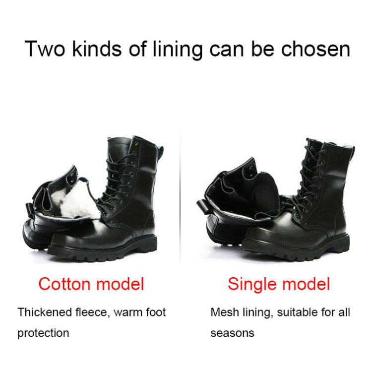 FB-001 Winter Outdoor Training Windproof and Warm Boots, Spec: Standard