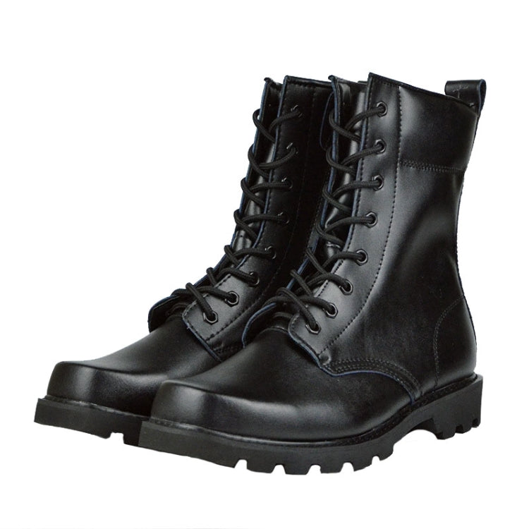 FB-001 Winter Outdoor Training Windproof and Warm Boots, Spec: Cowhide