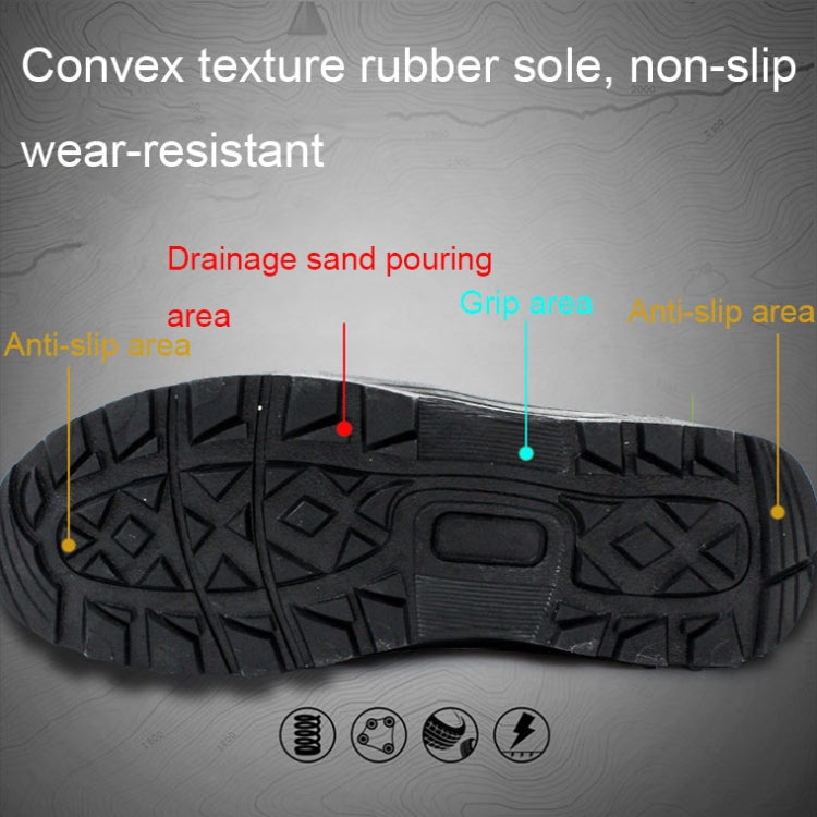 Autumn and Winter Padded Thickened Non-slip High-top Sports Boots, Size: 40