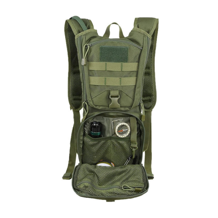 Outdoor Sports Cycling Water Bag Multifunctional Backpack, Color: Khaki