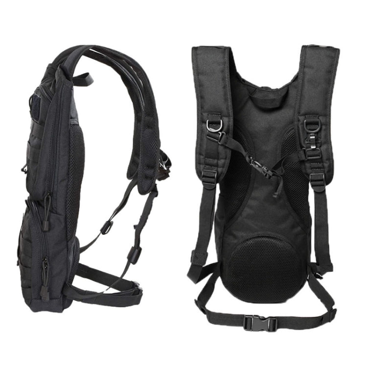 Outdoor Sports Cycling Water Bag Multifunctional Backpack, Color: Large Diameter Water Tank+Black