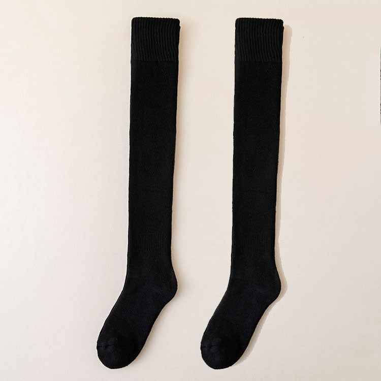 Autumn and Winter Skin-friendly Combed Cotton Compression Stockings