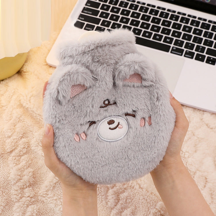 Cute Cartoon Plush Hot Water Bags Large Capacity Hand Warmers
