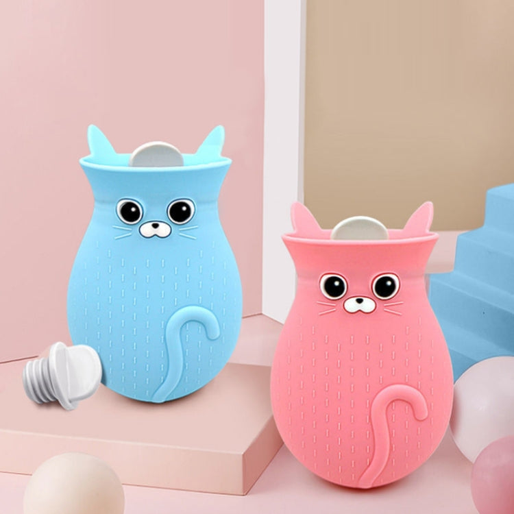 Cartoon Cats Silicone Explosion-proof Water-filled Hot Water Bags