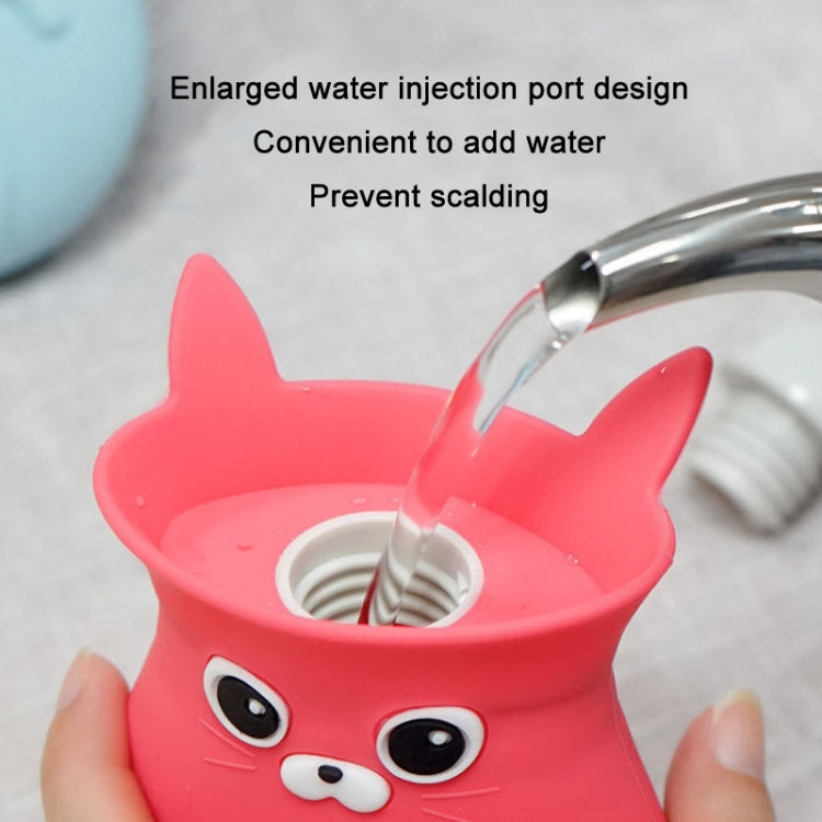 Cartoon Cats Silicone Explosion-proof Water-filled Hot Water Bags