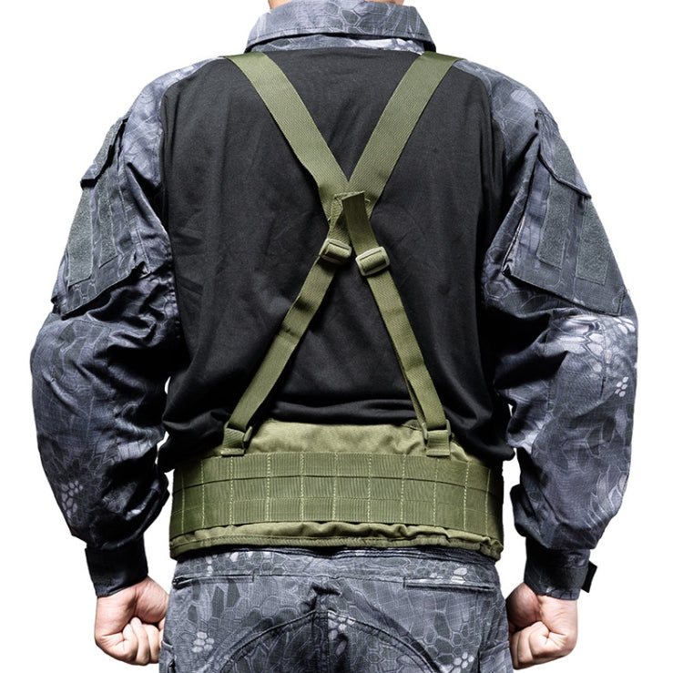Outdoor Training Multifunctional Portable Waistband, Color: Green(100-135 cm)
