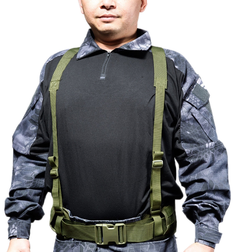 Outdoor Training Multifunctional Portable Waistband, Color: Green(100-135 cm)
