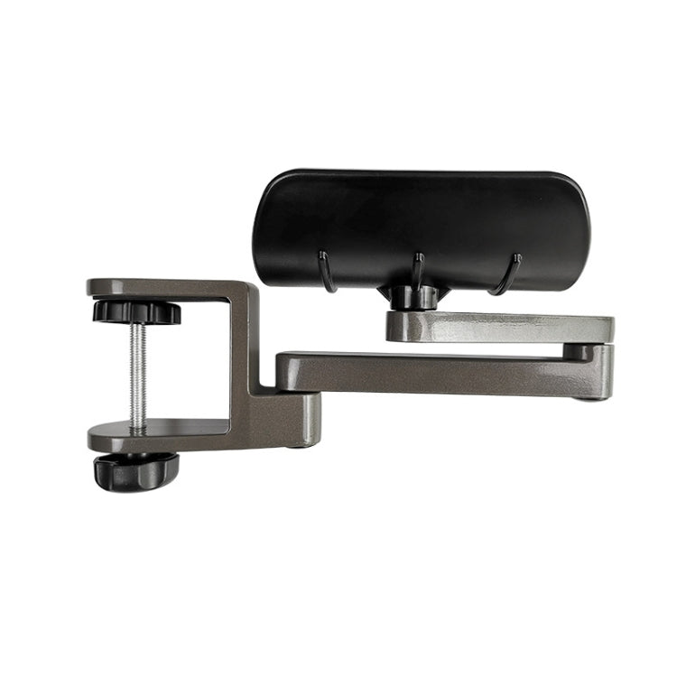 Aluminum Alloy Computer Desk Wrist Brace Arm Bracket, Color: Non-liftable Gray