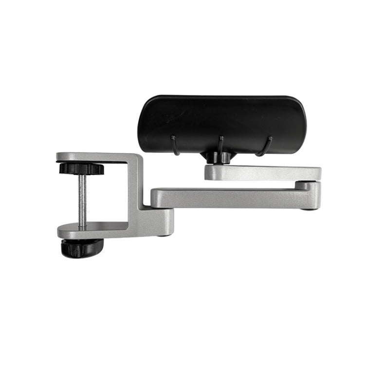 Aluminum Alloy Computer Desk Wrist Brace Arm Bracket, Color: Non-liftable Silver
