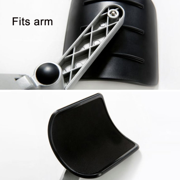Aluminum Alloy Computer Desk Wrist Brace Arm Bracket, Color: Non-liftable Silver