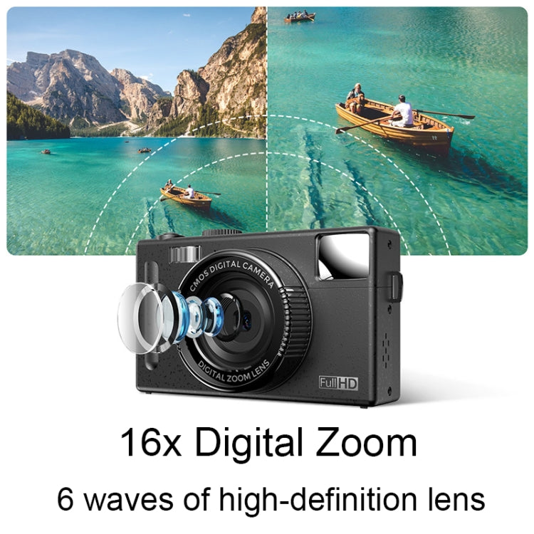 R1 48 Million HD Pixels 3.0 Inch IPS Screen Children Digital Camera, Spec: Pink