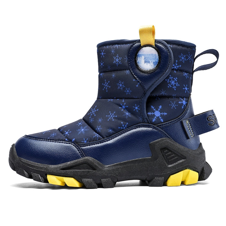 Winter Snow Boots Padded And Thickened Boots For Children, Size: